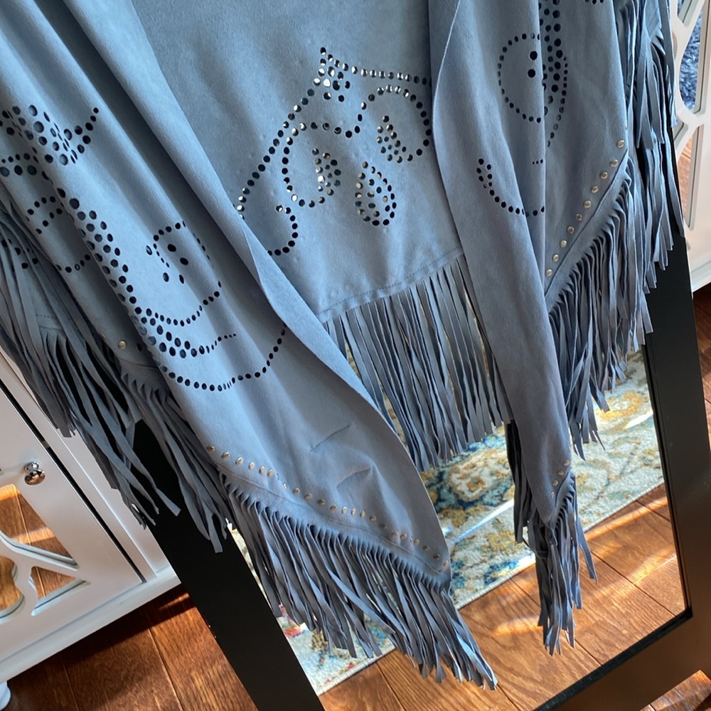 Curation Caravan Studed Tassels Wrap - image 3